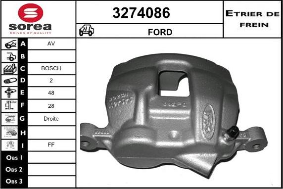 Sera 3274086 - kočione čeljusti www.molydon.hr