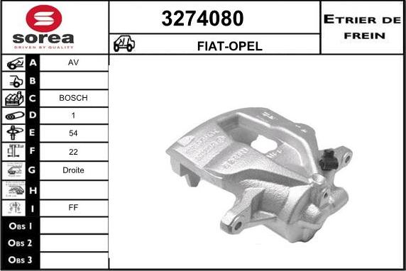 Sera 3274080 - kočione čeljusti www.molydon.hr