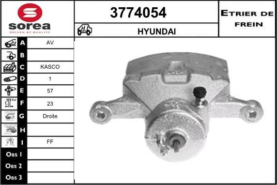 Sera 3774054 - kočione čeljusti www.molydon.hr