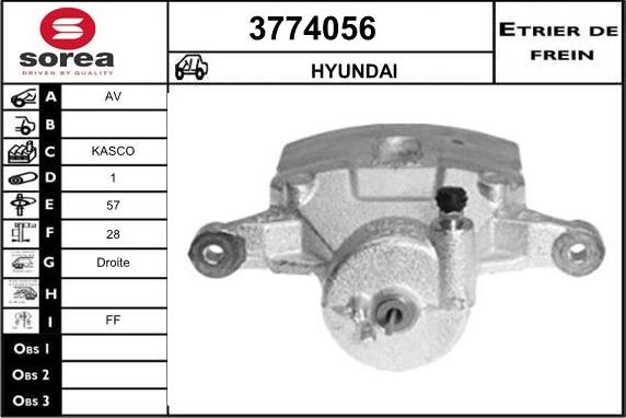 Sera 3774056 - kočione čeljusti www.molydon.hr