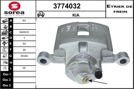 Sera 3774032 - kočione čeljusti www.molydon.hr