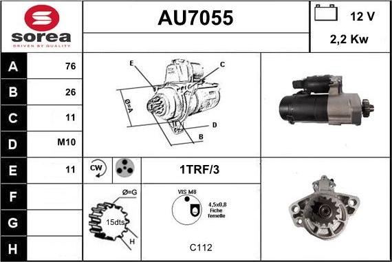 Sera AU7055 - Starter www.molydon.hr