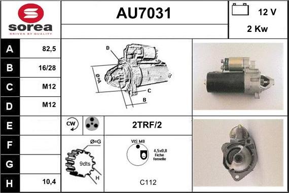 Sera AU7031 - Starter www.molydon.hr