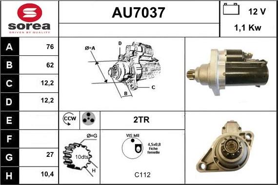 Sera AU7037 - Starter www.molydon.hr