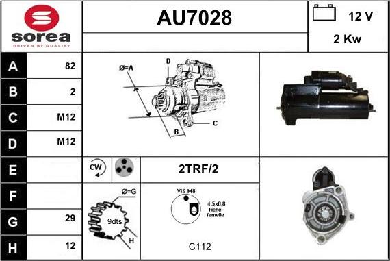 Sera AU7028 - Starter www.molydon.hr