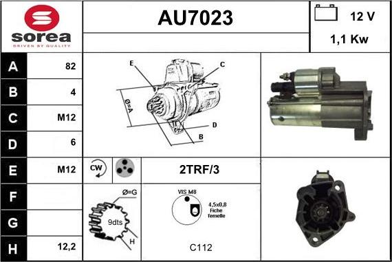 Sera AU7023 - Starter www.molydon.hr