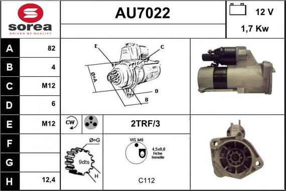 Sera AU7022 - Starter www.molydon.hr