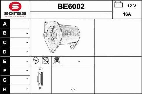 Sera BE6002 - Alternator www.molydon.hr