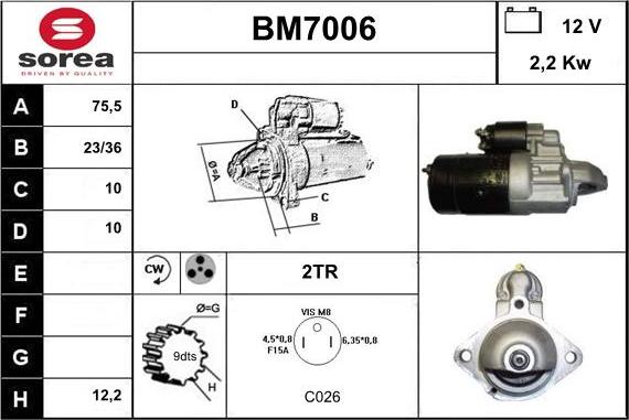 Sera BM7006 - Starter www.molydon.hr