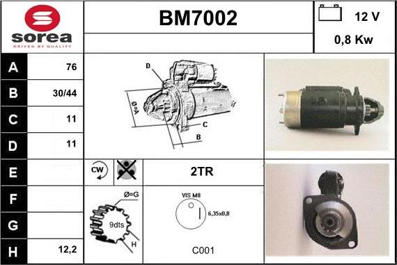 Sera BM7002 - Starter www.molydon.hr