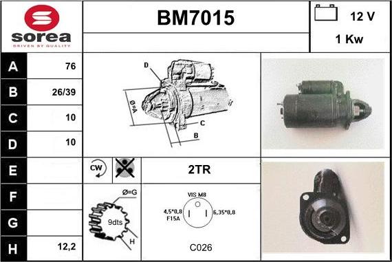 Sera BM7015 - Starter www.molydon.hr