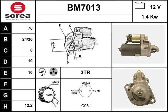 Sera BM7013 - Starter www.molydon.hr