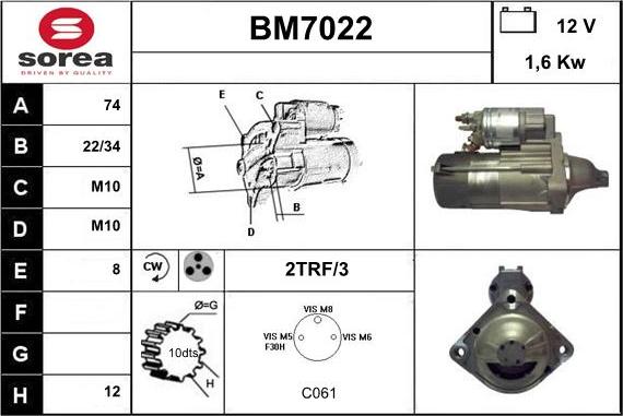 Sera BM7022 - Starter www.molydon.hr