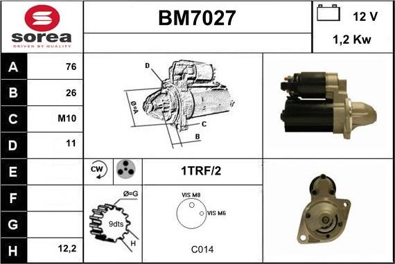 Sera BM7027 - Starter www.molydon.hr