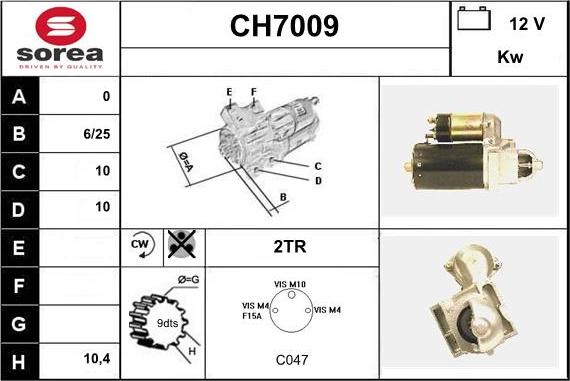 Sera CH7009 - Starter www.molydon.hr