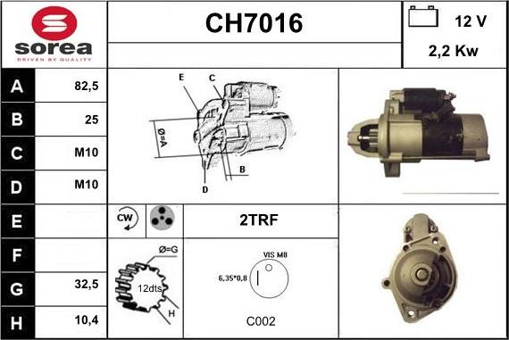 Sera CH7016 - Starter www.molydon.hr