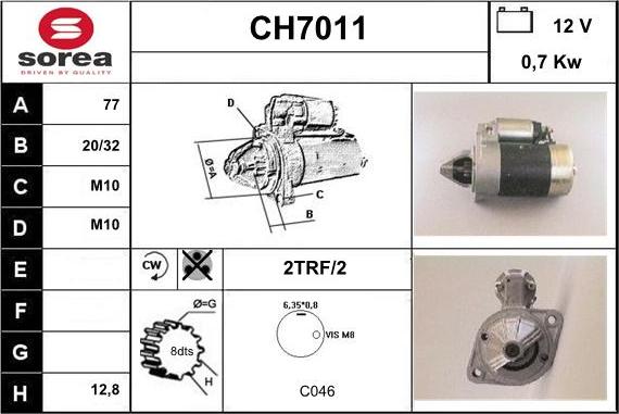 Sera CH7011 - Starter www.molydon.hr