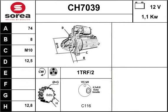 Sera CH7039 - Starter www.molydon.hr