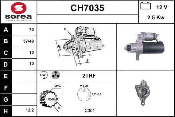 Sera CH7035 - Starter www.molydon.hr