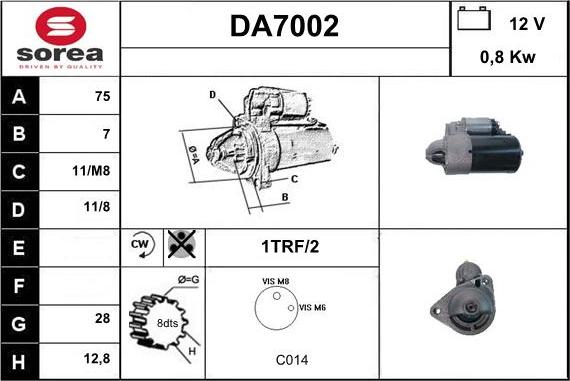 Sera DA7002 - Starter www.molydon.hr