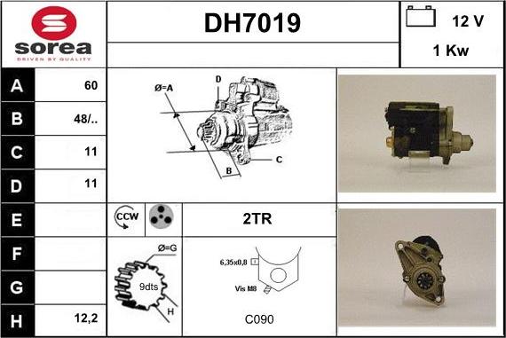 Sera DH7019 - Starter www.molydon.hr