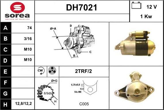 Sera DH7021 - Starter www.molydon.hr