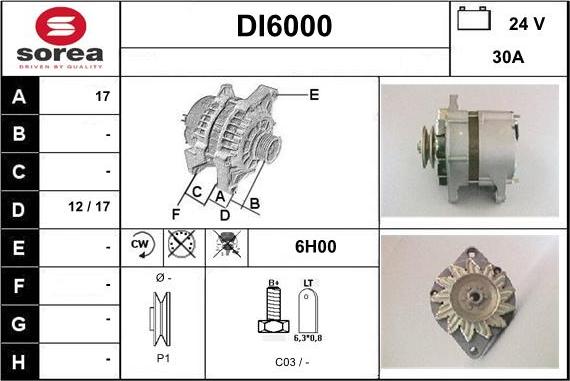 Sera DI6000 - Alternator www.molydon.hr