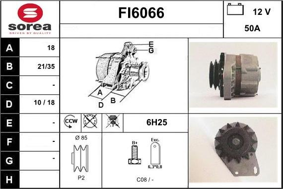 Sera FI6066 - Alternator www.molydon.hr