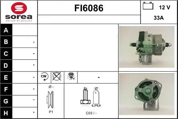 Sera FI6086 - Alternator www.molydon.hr