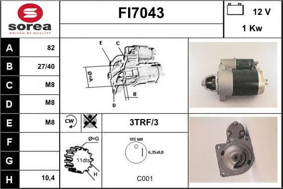 Sera FI7043 - Starter www.molydon.hr