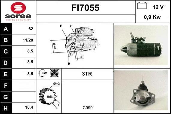 Sera FI7055 - Starter www.molydon.hr