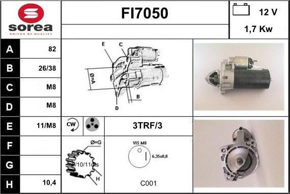 Sera FI7050 - Starter www.molydon.hr