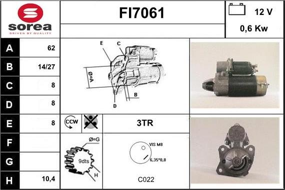 Sera FI7061 - Starter www.molydon.hr