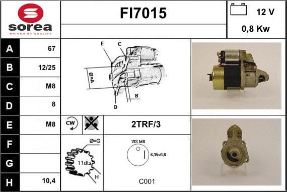 Sera FI7015 - Starter www.molydon.hr