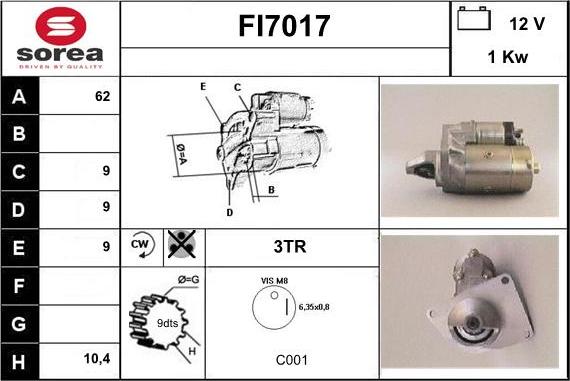 Sera FI7017 - Starter www.molydon.hr