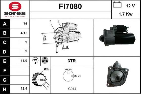 Sera FI7080 - Starter www.molydon.hr