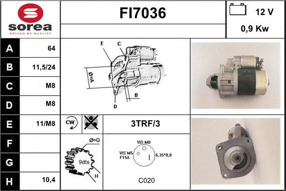 Sera FI7036 - Starter www.molydon.hr