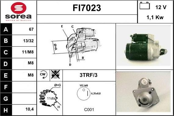 Sera FI7023 - Starter www.molydon.hr