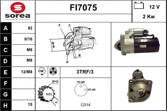 Sera FI7075 - Starter www.molydon.hr