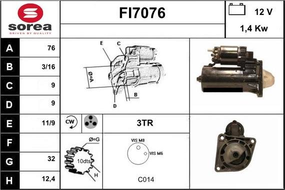 Sera FI7076 - Starter www.molydon.hr