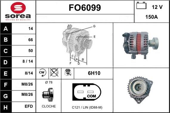 Sera FO6099 - Alternator www.molydon.hr