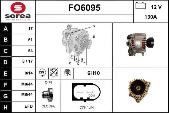 Sera FO6095 - Alternator www.molydon.hr