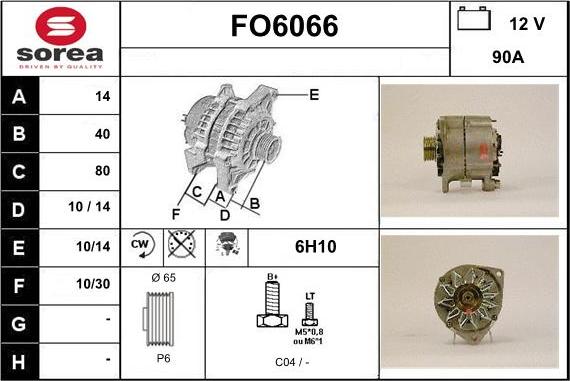 Sera FO6066 - Alternator www.molydon.hr