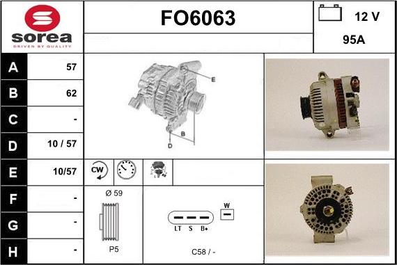 Sera FO6063 - Alternator www.molydon.hr