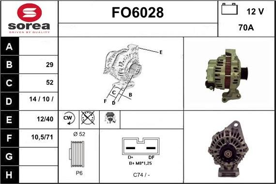 Sera FO6028 - Alternator www.molydon.hr