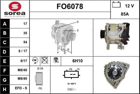 Sera FO6078 - Alternator www.molydon.hr