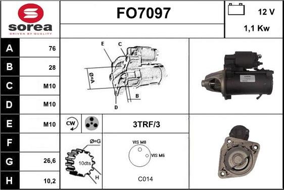 Sera FO7097 - Starter www.molydon.hr