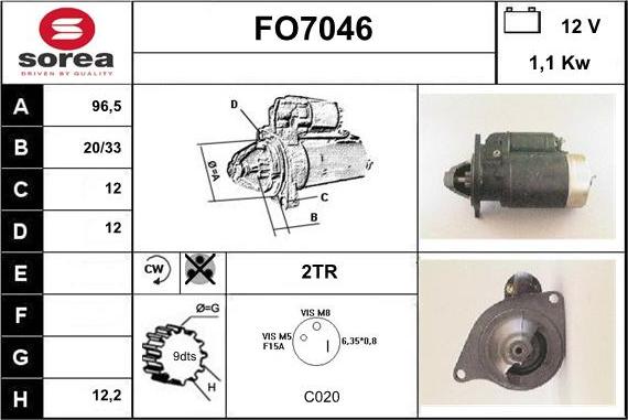 Sera FO7046 - Starter www.molydon.hr