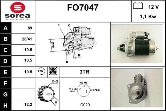 Sera FO7047 - Starter www.molydon.hr