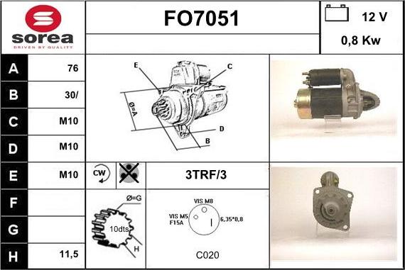 Sera FO7051 - Starter www.molydon.hr